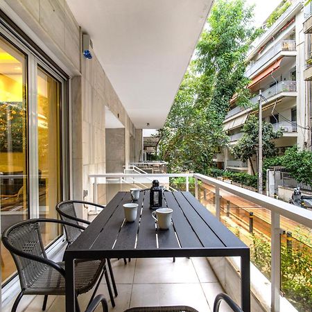 Urban Luxury On A Quiet Street In The Center Of Athens Lejlighed Eksteriør billede