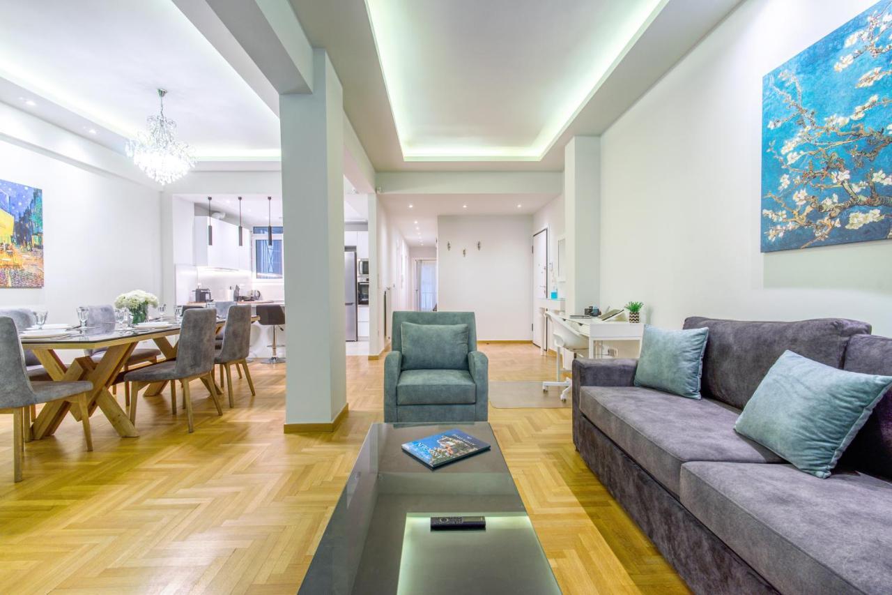 Urban Luxury On A Quiet Street In The Center Of Athens Lejlighed Eksteriør billede
